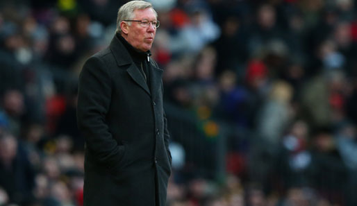 Sir Alex Ferguson trainiert Manchester United bereits seit 1986