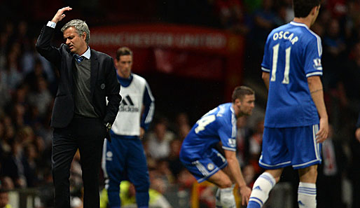 Jose Mourinho deutete nach dem Remis bei ManUnited ein Abrücken von Rooney an