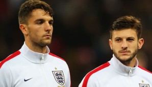 Jay Rodriguez und Adam Lallana vor ihrem Debüt in der englischen Nationalmannschaft