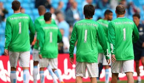 In Gedenken an "Traut the Kraut": Vor dem Spiel gegen Newcastle trugen alle City-Spieler sein Trikot