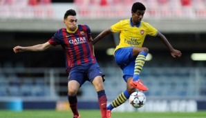 Gedion Zelalem spielt mit dem FC Arsenal in der UEFA Youth League