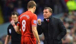 Erfolgsduo: Dank Brendan Rodgers und Steven Gerrard spielt Liverpool um den Titel