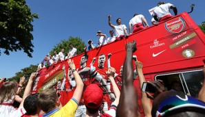 Nach neun Jahren feiert der FC Arsenal wieder einen Titel