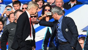 Arsenals Arsene Wenger und Chelseas Mourinho werden wohl keine Freunde mehr