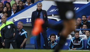 Jose Mourinho ist mir der Stimmung an der Stamford Bridge unzufrieden