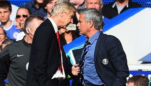 Arsene Wenger und Jose Mourinho scheinen nicht die allerbesten Freunde zu sein