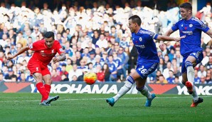Liverpools Coutinho gelangen beim 3:1 gegen Chelsea zwei Tore