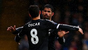 Ziemlich beste Feinde? Oscar und Diego Costa