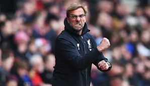 Jürgen Klopp kämpft mit dem FC Liverpool noch um das internationale Geschäft