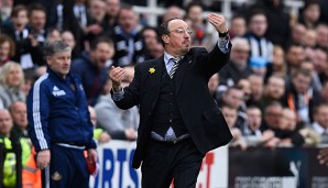 Rafael Benitez ist seit dem 11. März Trainer in Newcastle