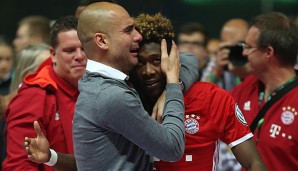 Pep Guardiola hatte einen tränenreichen Abschied vom FC Bayern