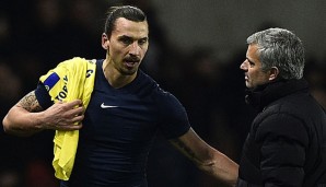 Jose Mourinho und Zlatan Ibrahimovic kennen sich gut