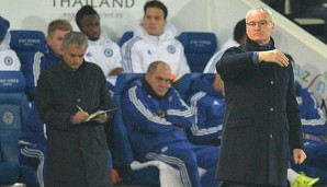 Jose Mourinho und Claudio Ranieri duellierten sich bereits in der vergangenen PL-Saison
