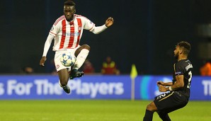 Arthur Masuaku schied mitr Olympiakos in der Gruppenphase der Champions League aus