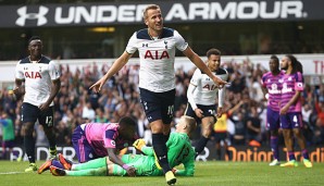 Harry Kane steht bei Tottenham Hotspur wohl vor einer Vertragsverlängerung