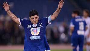 Diego Maradona spielte für den SSC Neapel