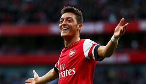 Mesut Özil spielt eine starke Saison mit dem FC Arsenal