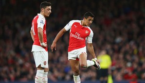 Alexis Sanchez und Mesut Özil sind die Säulen beim FC Arsenal. Gemeinsam erzielten sie 26 Saisontore