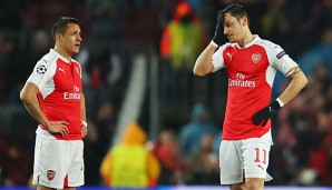 Alexis Sanchez und Mesut Özil sind sich über ihre Zukunft im Unklaren