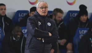 Claudio Ranieri steht nach der Meisterschaft im letzten Jahr unter Druck