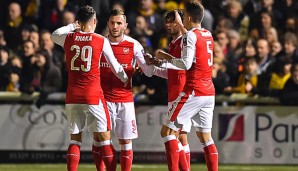 Arsenal erledigte die Pflichtaufgabe gegen Sutton United souverän