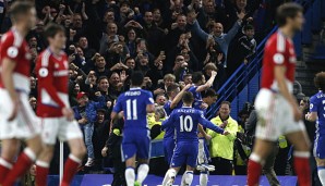 Chelsea besiegelte mit dem Sieg den Abstieg von Middlesbrough