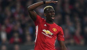 Platz 2: Paul Pogba (Manchester United) – 6 Alu-Treffer