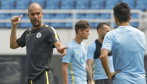 Pep Guardiola geht in seine zweite Saison als Trainer von Manchester City