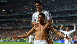 Mit Cristiano Ronaldo und Real Madrid gewann Alvaro Morata die Champions League