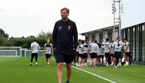 Jürgen Klopp zeigt sich mit dem Kader des FC Liverpool zufrieden