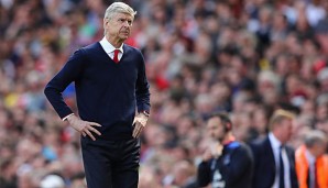 Arsene Wenger blickt auf eine enttäuschende Ligasaison mit dem FC Arsenal zurück