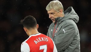 Arsene Wenger ist froh, dass Alexis Sanchez seinen Vertrag erfüllt