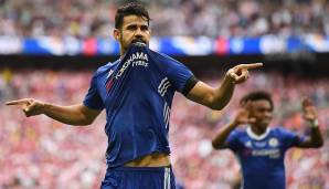 Rang 10: Diego Costa (FC Chelsea) - 60 Mio. Euro (keine Veränderung)