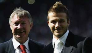 Sir Alex Ferguson coachte einst David Beckham