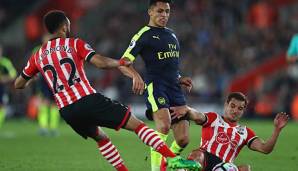Im letzten Duell Mitte Mai siegte Arsenal um Alexis Sanchez mit 2:0 bei Southampton