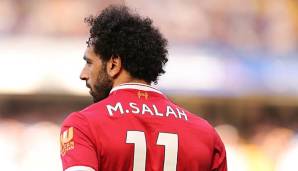 Mohamed Salah kürte sich zum Torschützenkönig der Premier League.