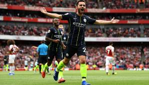 Bernardo Silva erzielte das 2:0 für Manchester City gegen Arsenal.