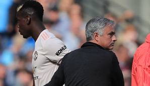 Jose Mourinho und Paul Pogba sollen mehreren Medienberichten zufolge in einem mehr als angespannten Verhältnis zueinander stehen.