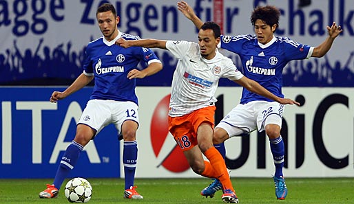 Karim Ait-Fana im Champions-League-Spiel gegen Schalke 04