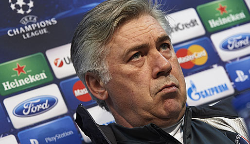 PSG-Trainer Carlo Ancelotti würde bei einem Angebot von Real Madrid nicht zögern