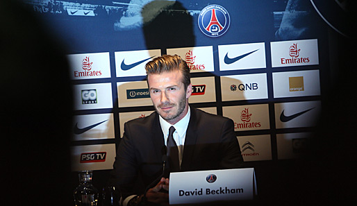 Der umjubelte Neuzugang David Beckham könnte nächste Woche das erste Mal auf dem Platz stehen