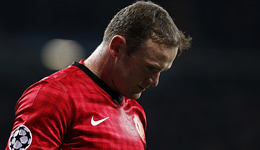 Angeblich beim französischen Scheichklub PSG auf dem Zettel: ManUniteds Wayne Rooney