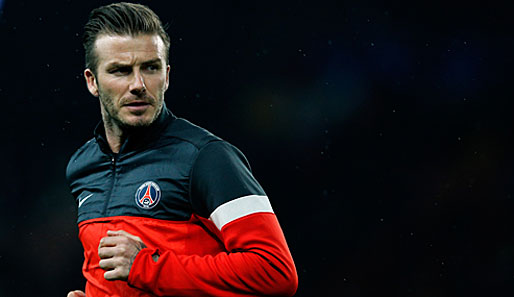 David Beckham würde gerne in Paris bleiben - von Trainer Ancelotti gibt es Zuspruch