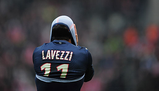 Eine unnötige Niederlage mussten PSG und Ezquiel Lavezzi im Kampf um die Meisterschaft hinnehmen