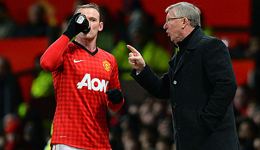 Wayne Rooney und Alex Ferguson scheinen nicht mehr auf einer Wellenlänge zu sein