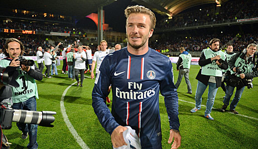 David Beckham bleibt Paris Saint-Germain offenbar auch nach seinem Karriere-Ende erhalten