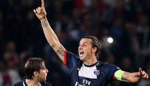 Ibrahimovic erzielte unter der Woche einen Doppelpack für Paris Saint Germain