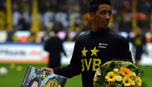 Lucas Barrios spielte drei Jahre lang für Borussia Dortmund