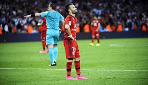 Lyons Mathieu Valbuena wurde in der Partie gegen Olympique Marseille angefeindet