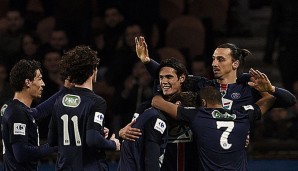 Zlatan Ibrahimovic und Co. erlebten einen ungefährdeten Sieg über die Lyonnais